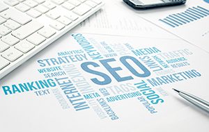 SEO ve yerel anahtar kelime bulutunu gösteren görsel
